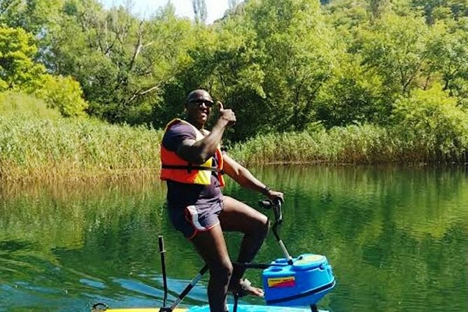 1 st Waterbike Safari in the World - Getting to the meeting point near Omiš