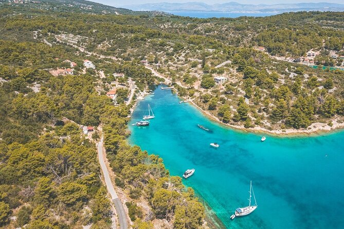 Adriatica Tour ( Blue Lagoon and Solta) from Trogir or Split - Nečujam Bay and the sunken boat
