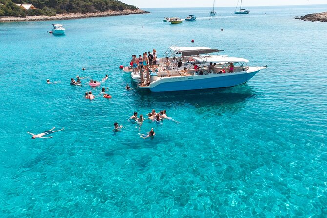 Blue Cave Full-Day Boat Tour with Hvar and 5 Islands - A proper swim at Budikovac Lagoon