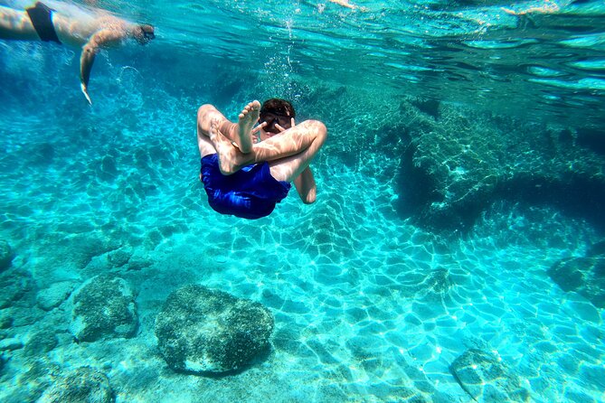 Blue Lagoon & 3 Islands Private Boat Tour - Necujam on Šolta and the underwater shipwreck