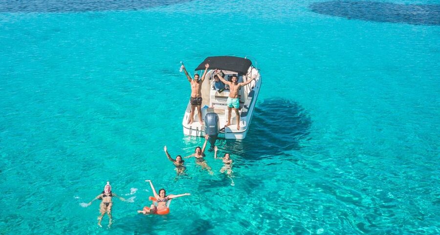 Blue Lagoon and hidden gems of island Šolta - Blue Lagoon: the strongest swimming stop