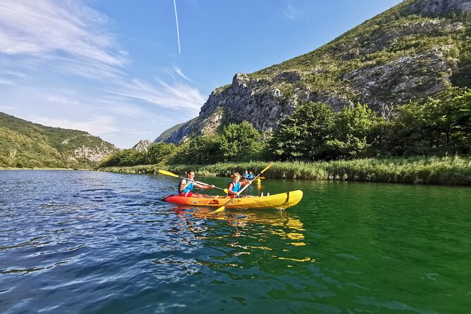 Canoe Safari on Cetina River from Split or Blato na Cetini village - Cliffs, Forest, and Narrow Riverbanks