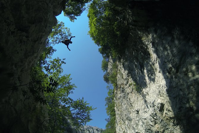 Canyoning basic on Cetina river from Omiš - Finishing near the Kraljevac power plant