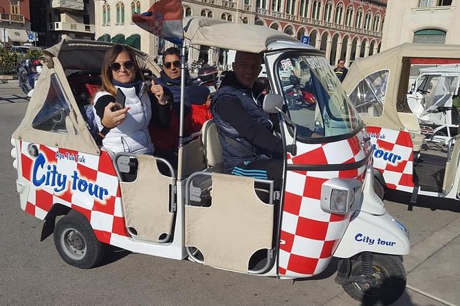Classic Tuk Tuk City Tour Split - Finishing at Firule and Bacvice