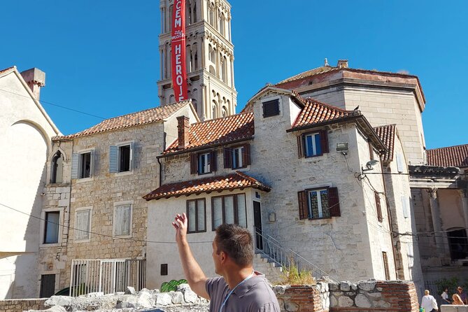 Diocletian Palace & Split Walking Tour - The Golden Gate and the Grgur Ninski statue