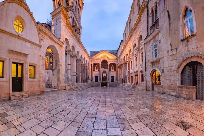 Evening Group Walking Tour - Split Old City Diocletian's Palace - Entering a palace that became a city