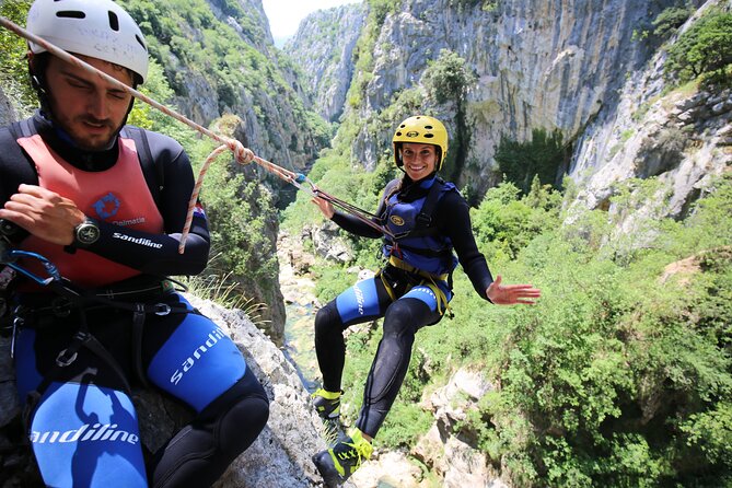 Extreme Canyoning on Cetina River from Split or Zadvarje - Guides, safety, and the right amount of independence