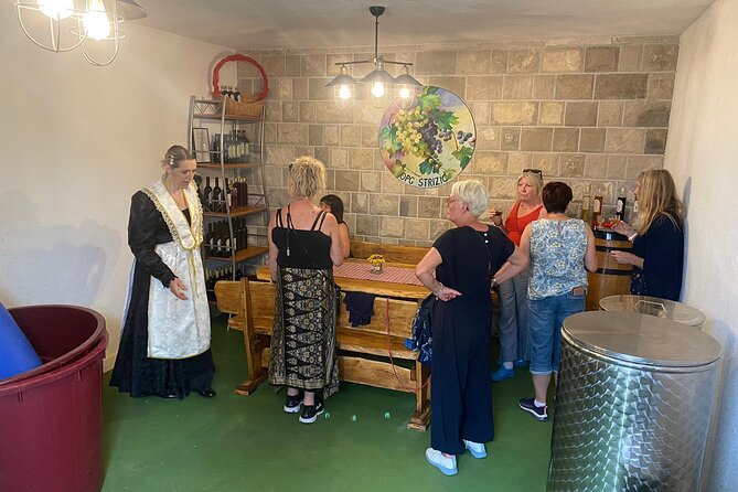 Family-run Vineyard Tour & Award Winning Wine Tasting/Delicacies - Inside the wine cellar