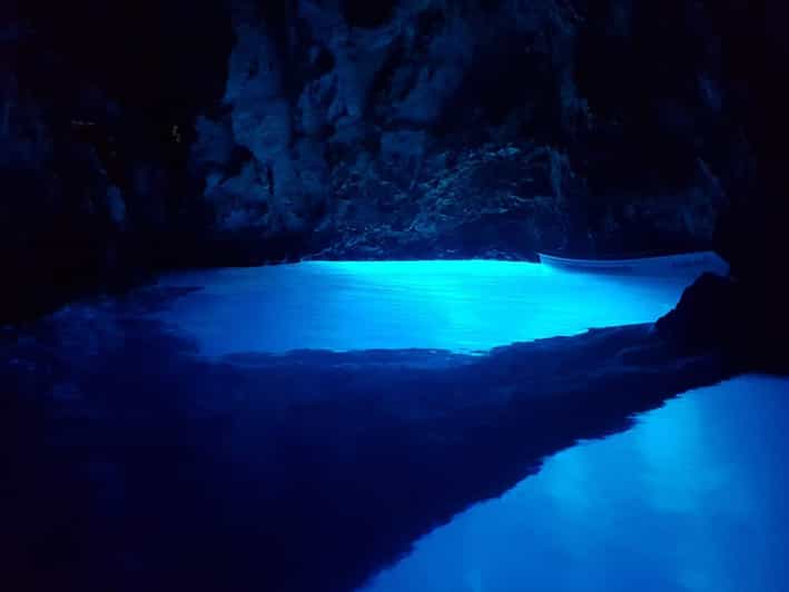 From Hvar: Blue cave group speedboat tour full day - Budikovac Blue Lagoon starts the swimming day