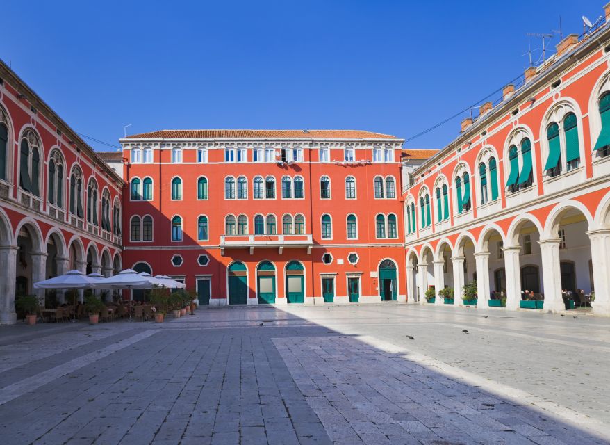 From Makarska Riviera: Full-Day Split & Trogir Tour - Split begins inside Diocletian’s Palace