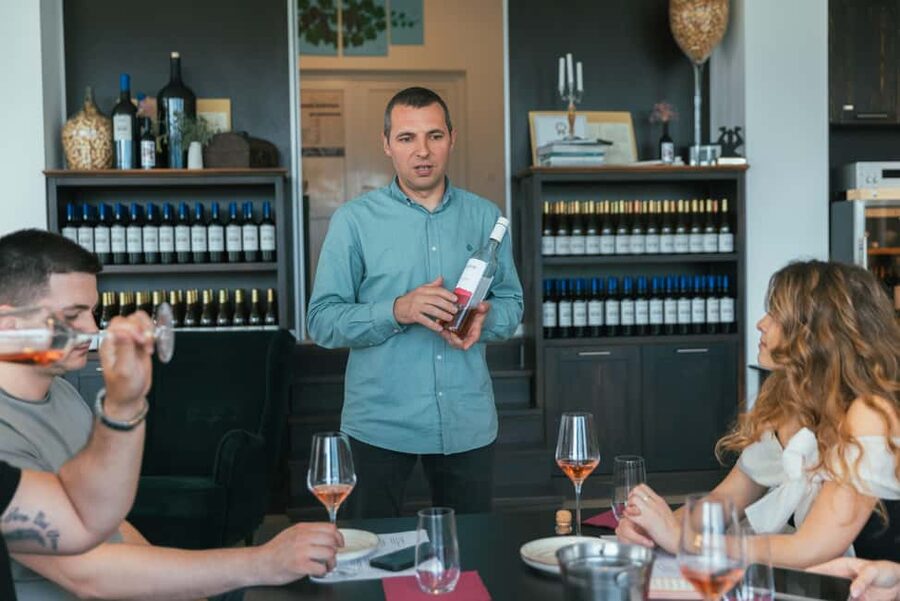 From Makarska : Wine Tasting Grabovac Tour - The food, the bottles, and the vineyard walk