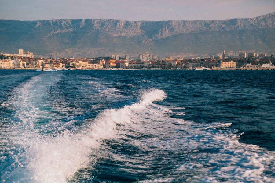 From Omis: Blue Cave & 5 Island Speedboat Tour - The Blue Cave on Biševo