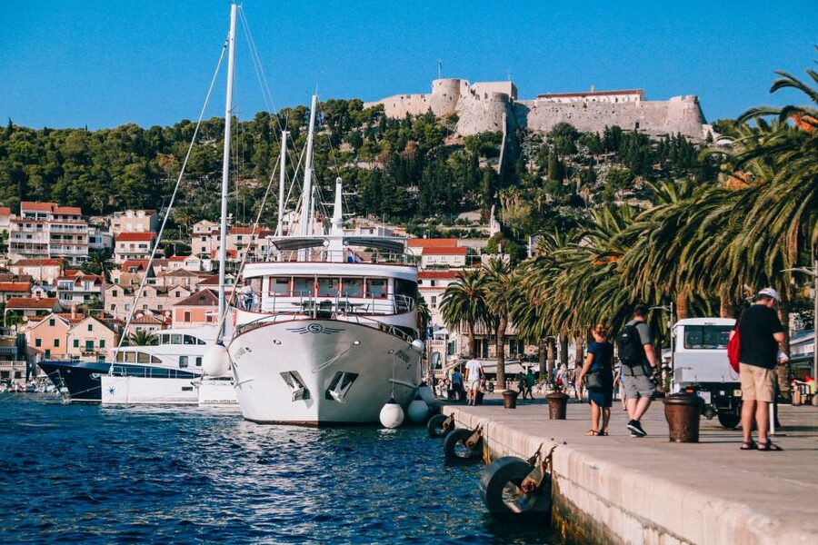 From Omis: Blue Cave & 5 Island Speedboat Tour - Two hours to explore Hvar