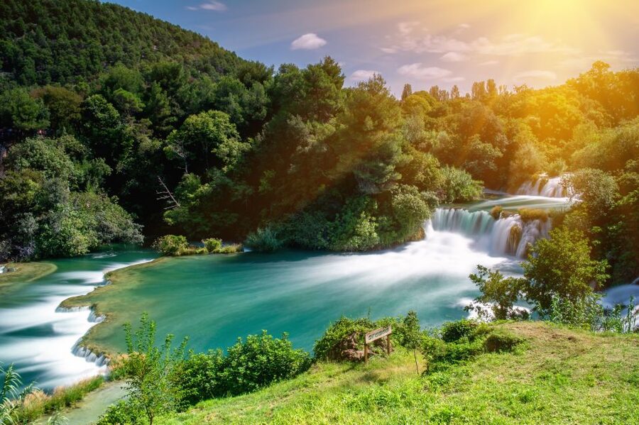 From Omiš: Krka Waterfalls and Trogir Small Group Tour - Old mills, exhibitions, and a possible swim
