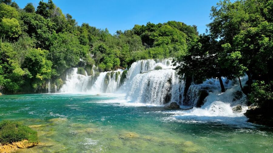 From Omiš: Krka Waterfalls and Trogir Small Group Tour - Group size, timing, and comfort
