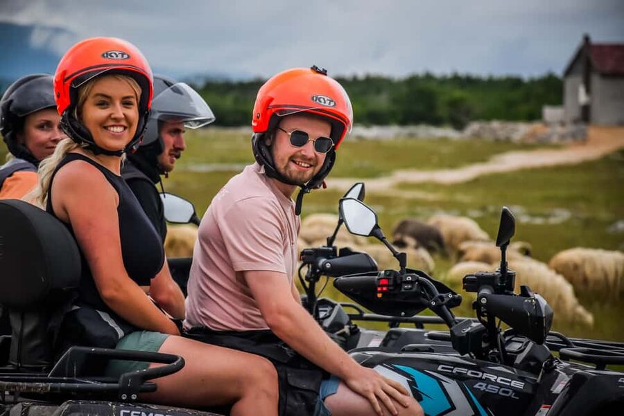 From Split: ATV Dinara Mountain Tour with Picnic - Vrdovo at 1,001 metres