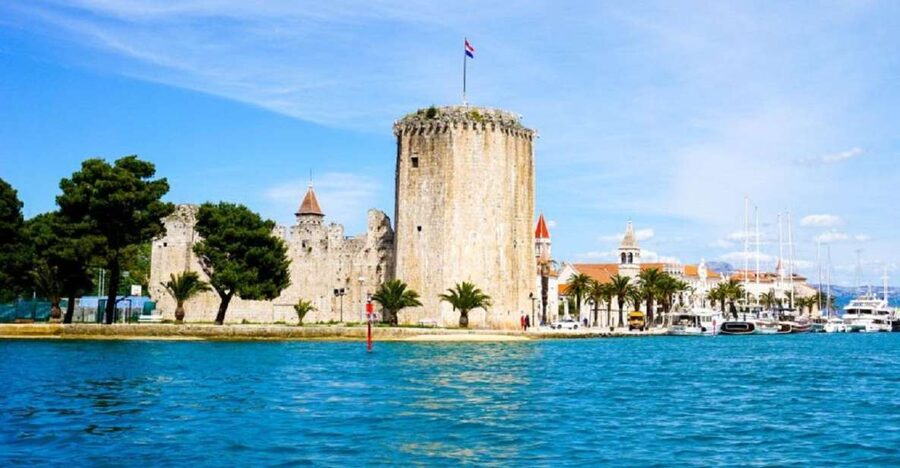 From Split: Blue Lagoon, Šolta, and Trogir Speedboat Tour - Maslinica on Šolta: a gentle final stop
