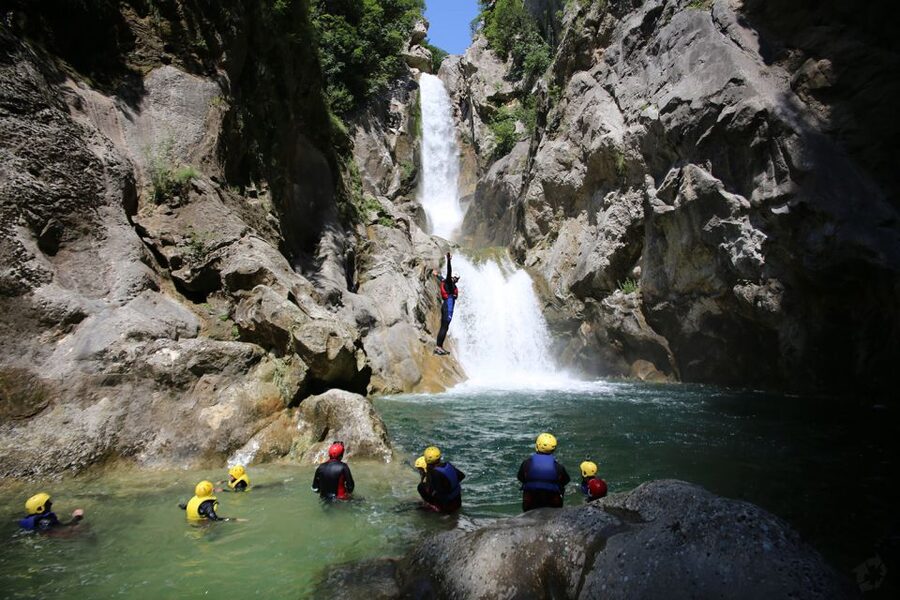 From Split: Canyoning on the Cetina River - From Split to the Cetina canyon