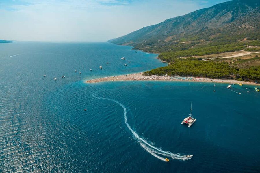 From Split: Catamaran Cruise to Golden Horn & Brač island. - Why this Brač cruise works as a full-day outing