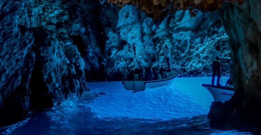 From Split, Croatia: Blue Cave & Hvar 5 Islands tour - Komiža, a fishing town with a different feel