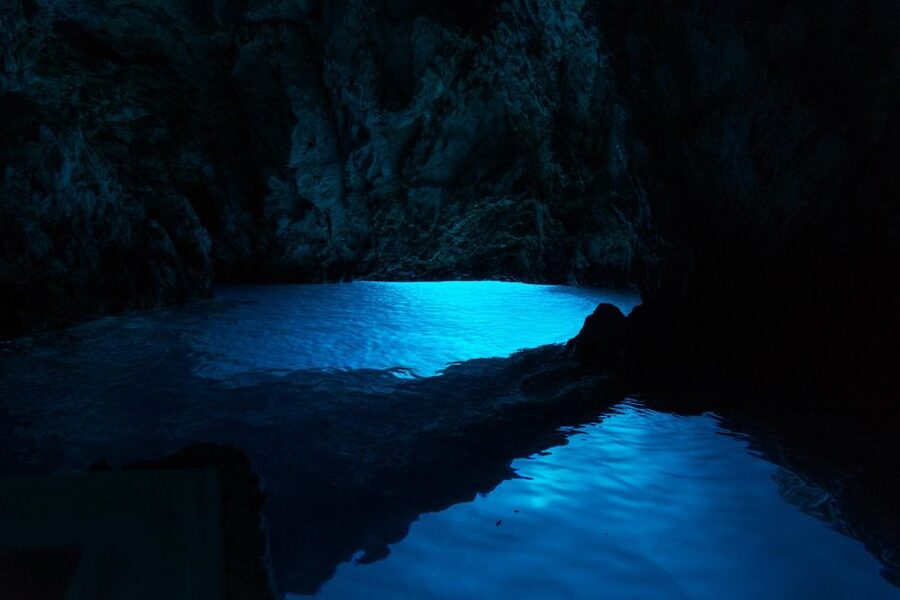From Split, Croatia: Blue Cave & Hvar 5 Islands tour - Stiniva Cove gives you 30 minutes in the water