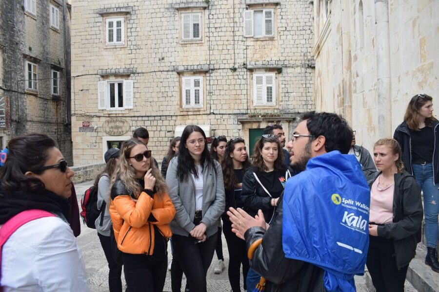 From Split: Half-Day Split & Trogir Small Group Guided Tour - Pace, walking, and comfort