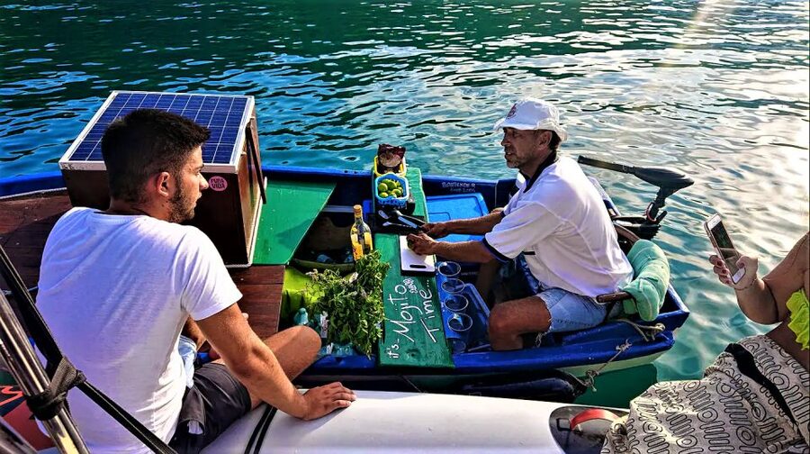 From Split: Half-day Trogir Tour & Speedboat to Blue Lagoon - The Blue Lagoon at Drvenik Veli