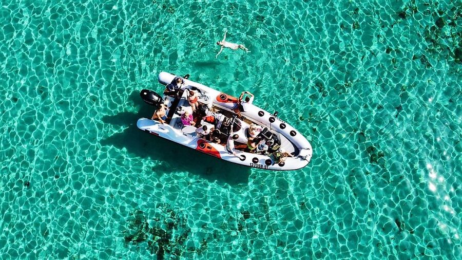 From Split: Half-day Trogir Tour & Speedboat to Blue Lagoon - Guides Ivan and Toni add much of the personality