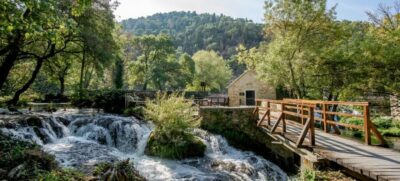 From Split: Krka Waterfalls Cruise & Trogir Walking Tour