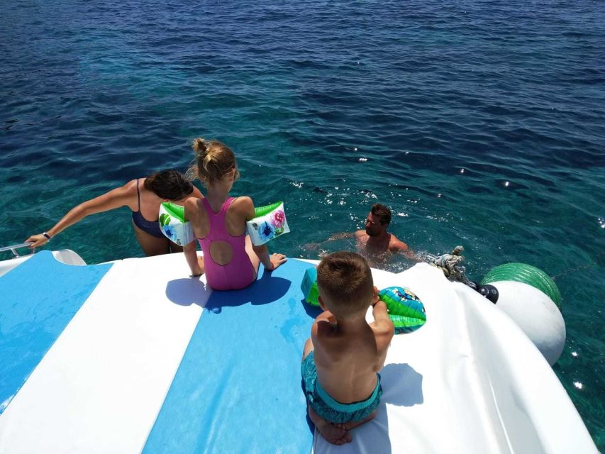 From Split: Luxury Cabin Boat Tour to The Blue Cave and Hvar - Stiniva Cove and the open-water ride