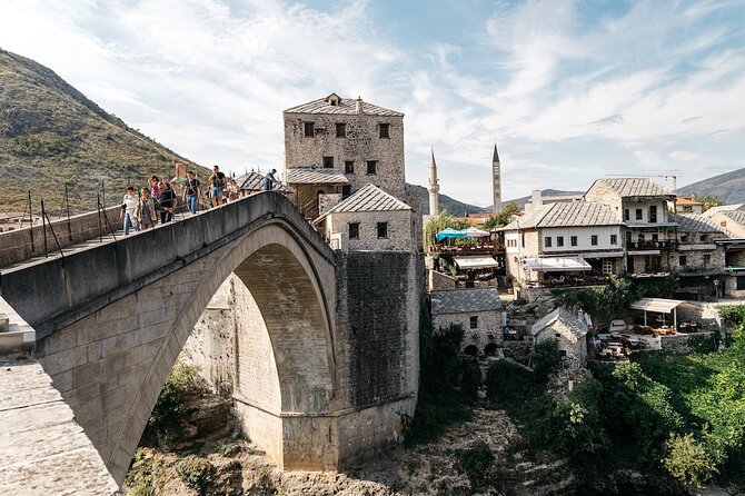 From Split: Mostar and Kravice Waterfalls Tour - Two free hours for the bazaar, food, and coffee