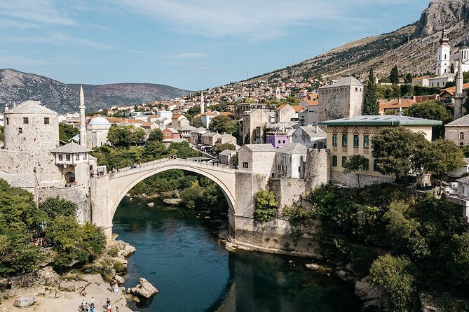 From Split: Mostar and Kravice Waterfalls Tour - Mostar’s Old Bridge and the city’s divided past