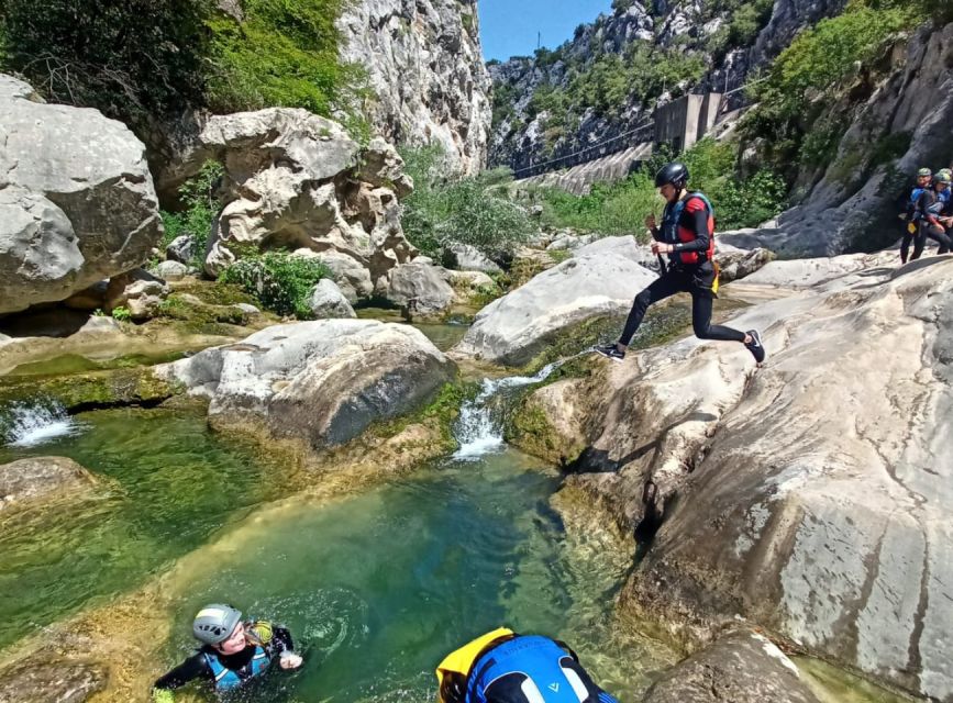 From Split/Omiš: Canyoning Cetina River + Free Photos/Video - How much value do you get for $57?