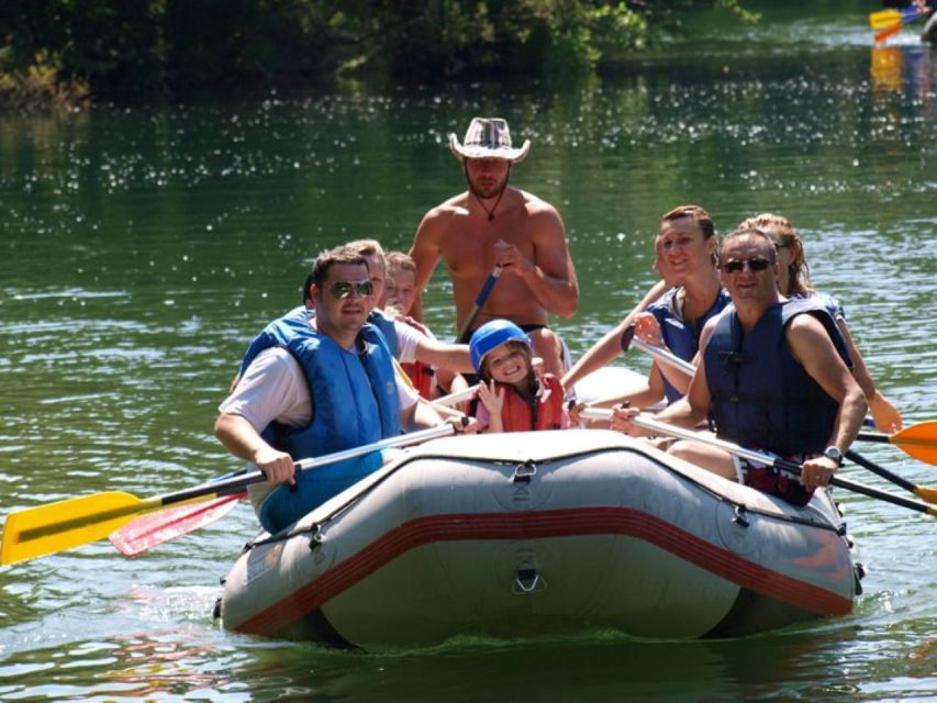 From Split or Trogir: Cetina River Rafting with Transfer - Omiš gives you a useful pause