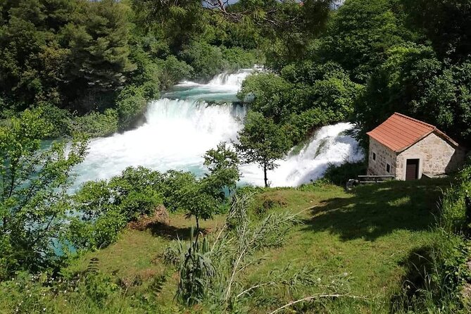 From Split or Trogir: Krka Waterfalls & Primošten Sightseeing - Krka National Park and the walk to Skradinski buk