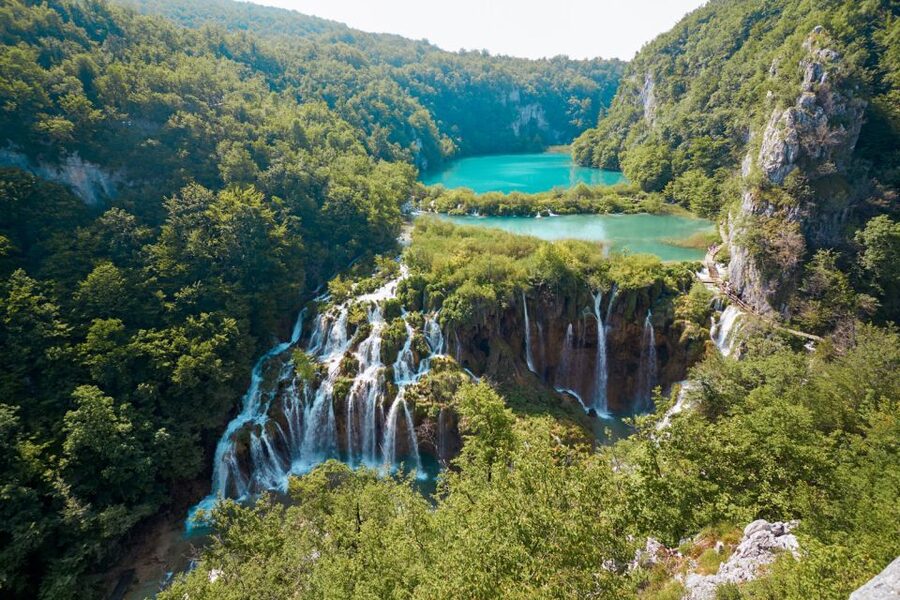 From Split or Trogir: Plitvice Lakes Guided Full-Day Tour - Crossing Kozjak Lake by Boat