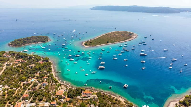 From Split or Trogir: Trogir and Blue Lagoon Half-Day Trip - Trogir: one hour among old stone streets