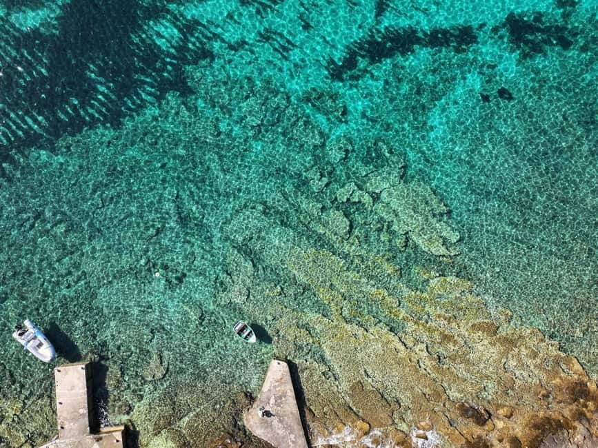 From Split or Trogir: Trogir and Blue Lagoon Half-Day Trip - Blue Lagoon: 75 minutes for swimming and sun