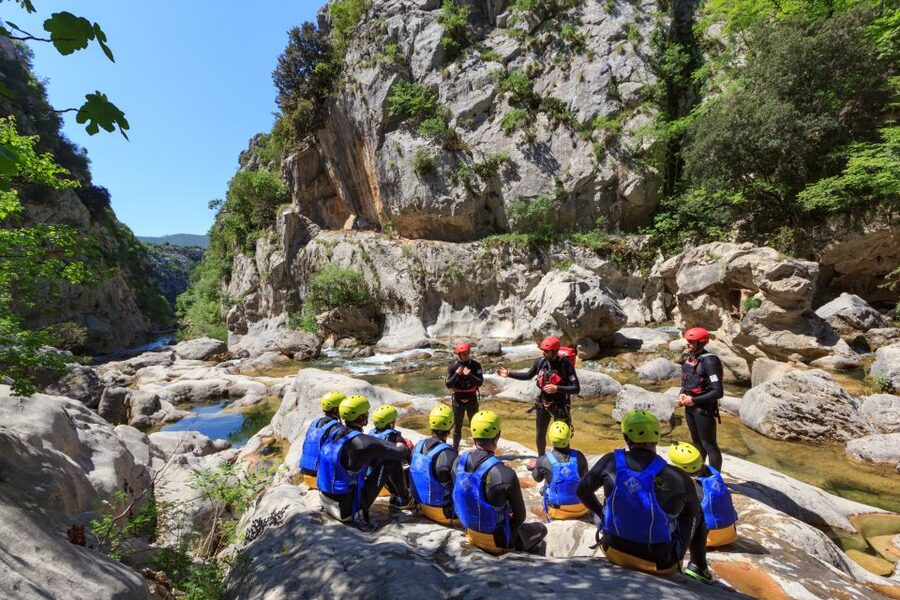 From Split or Zadvarje: Cetina River Canyoning - Swimming, scrambling, and natural slides