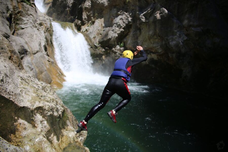 From Split or Zadvarje: Extreme Canyoning on Cetina River - Velika Gubavica waterfall and the optional jumps