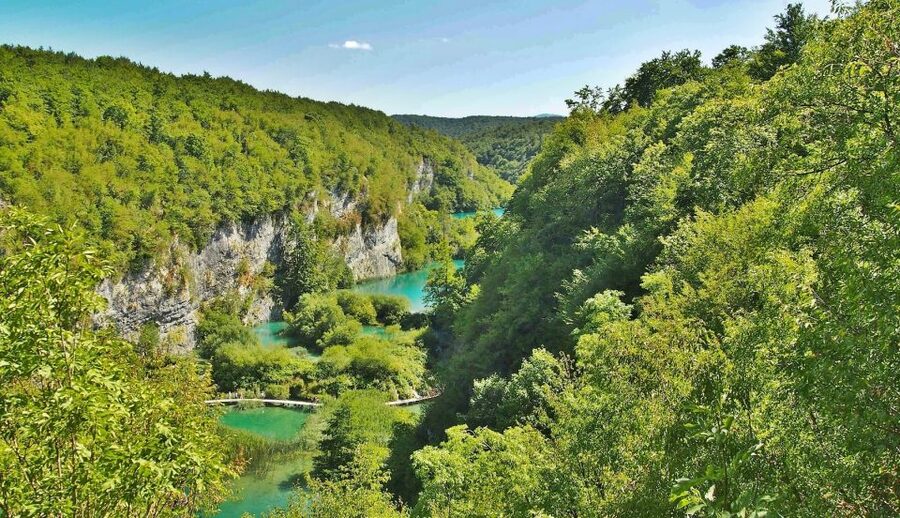 From Split: Private Tour to Plitvice Lakes National Park - The panoramic train and electric boat