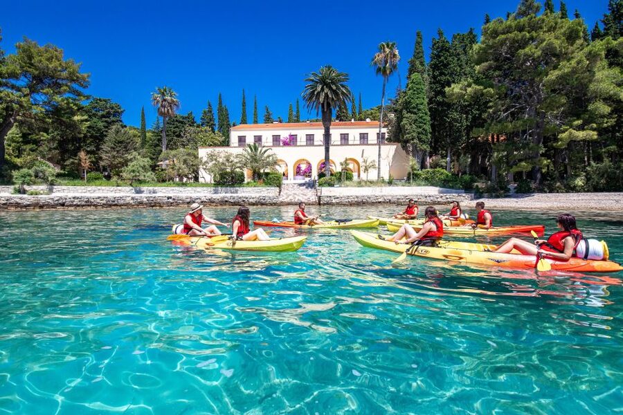 From Split: Sea Kayaking Tour - Kayaking from Bene around Marjan Hill