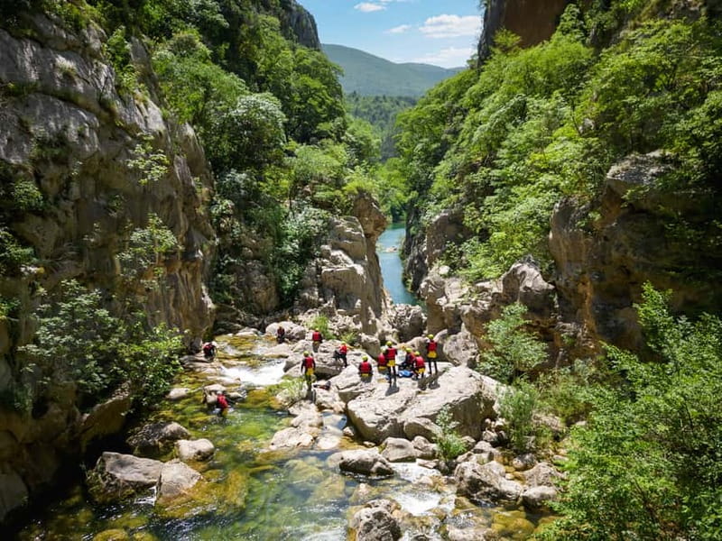 From Split/Šestanovac: Canyoning on Cetina River - Swimming, slides, jumps, and river walking