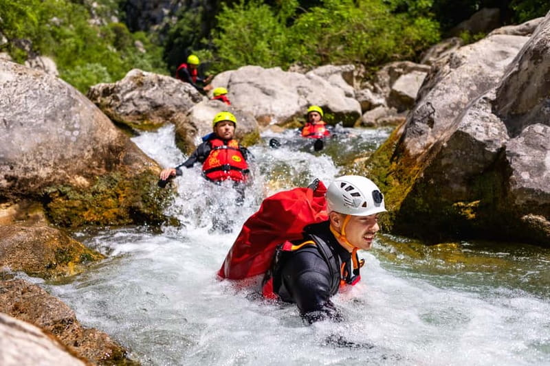 From Split/Šestanovac: Canyoning on Cetina River - Meeting in Split and riding to Šestanovac