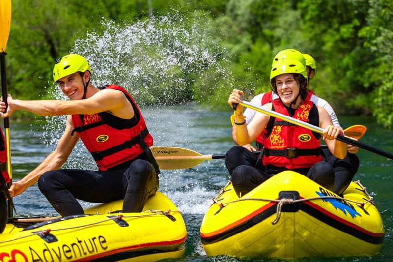 From Split/Šestanovac: Whitewater Rafting on Cetina River - The 15-minute safety briefing