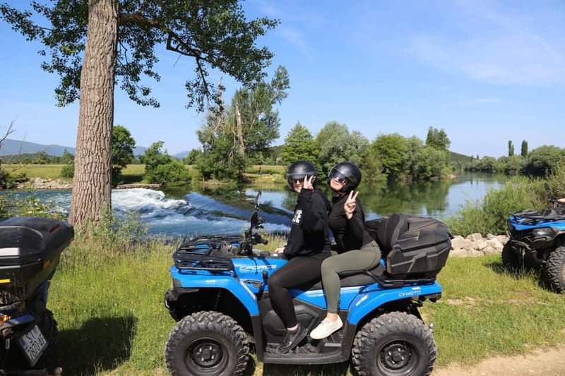 From Split: Three Rivers Quad Tour with Swimming and Lunch - Key points at a glance