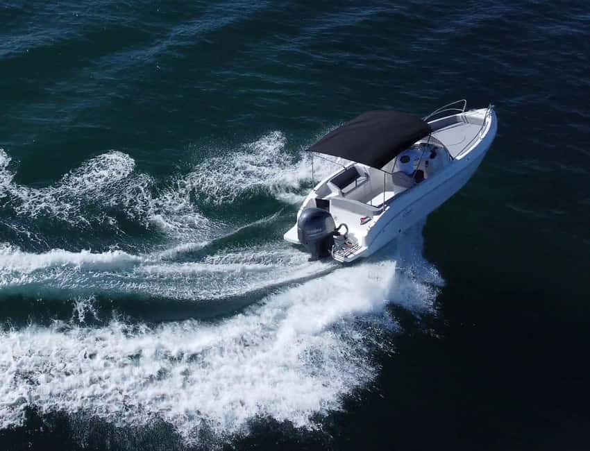 From Split: Trogir, Blue Lagoon, Maslinica Boat Tour - Meeting the boat outside St. Francis
