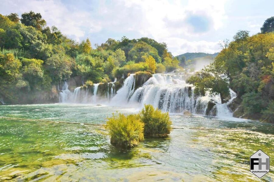 From Split & Trogir: Krka Waterfalls and Primošten - Ethno village and the 19th-century mills