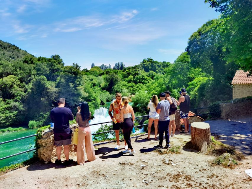 From Split & Trogir: Krka Waterfalls Day Tour with Boat Ride - Walking around Skradinski Buk