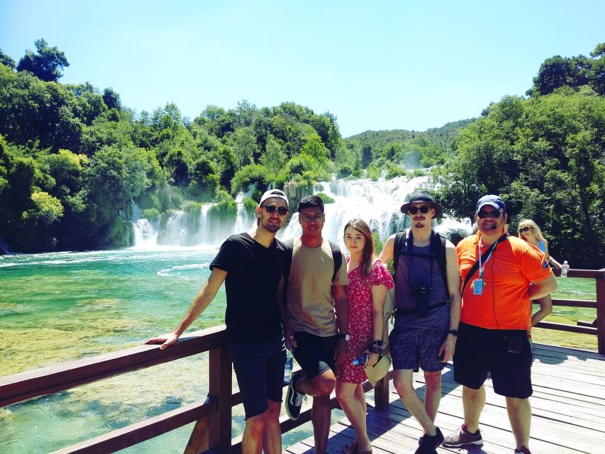 From Split & Trogir: Krka Waterfalls Day Tour with Boat Ride - Two hours in Skradin